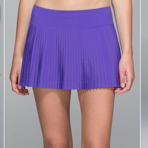Lululemon Pleat To Street Skirt